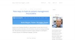 Desktop Screenshot of davidkissinger.com